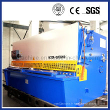 Machine de cisaillement à la guillotine hydraulique à coupe de plaque métallique à découpe (QC12y-12X2500)
